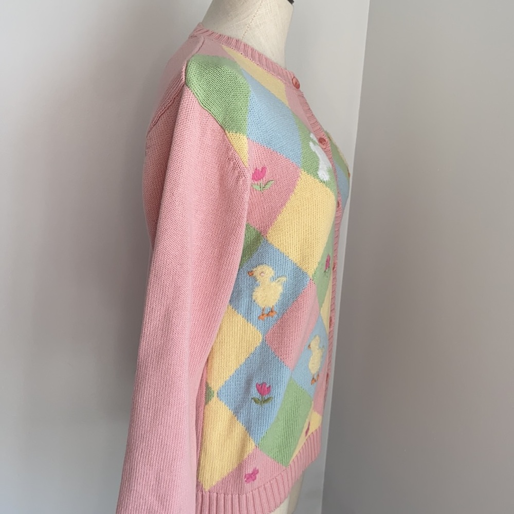 💙SOLD VINTAGE NWT TABI EASTER CARDIGAN SP - Picture 6 of 10